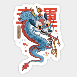 Lucky Dragon Sticker